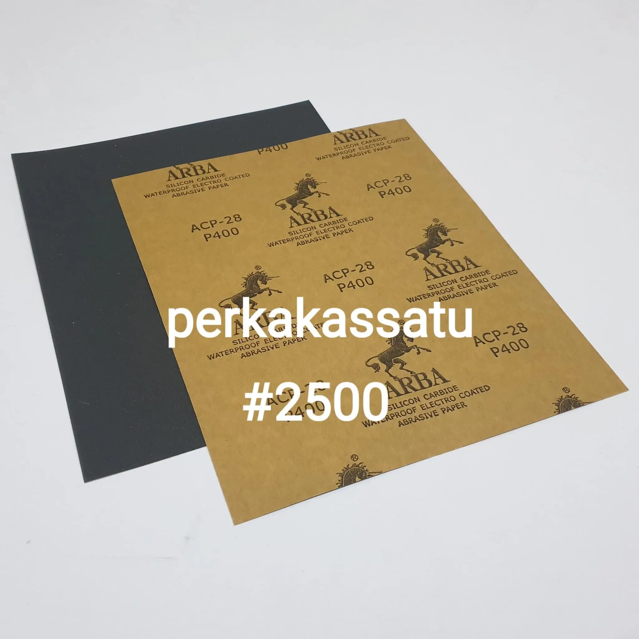 KERTAS PASIR #2500 AMPLAS GOSOK 2500 ARBA WATERPROOF LEMBARAN