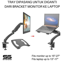 Gambar SitStand Laptop Stand Adjustable Meja Mount VESA dari SitStand Jakarta Barat 3 Tokopedia