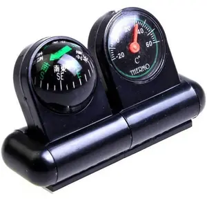 FORAUTO Car Compas Thermometer Kompas Mobil - C288-5