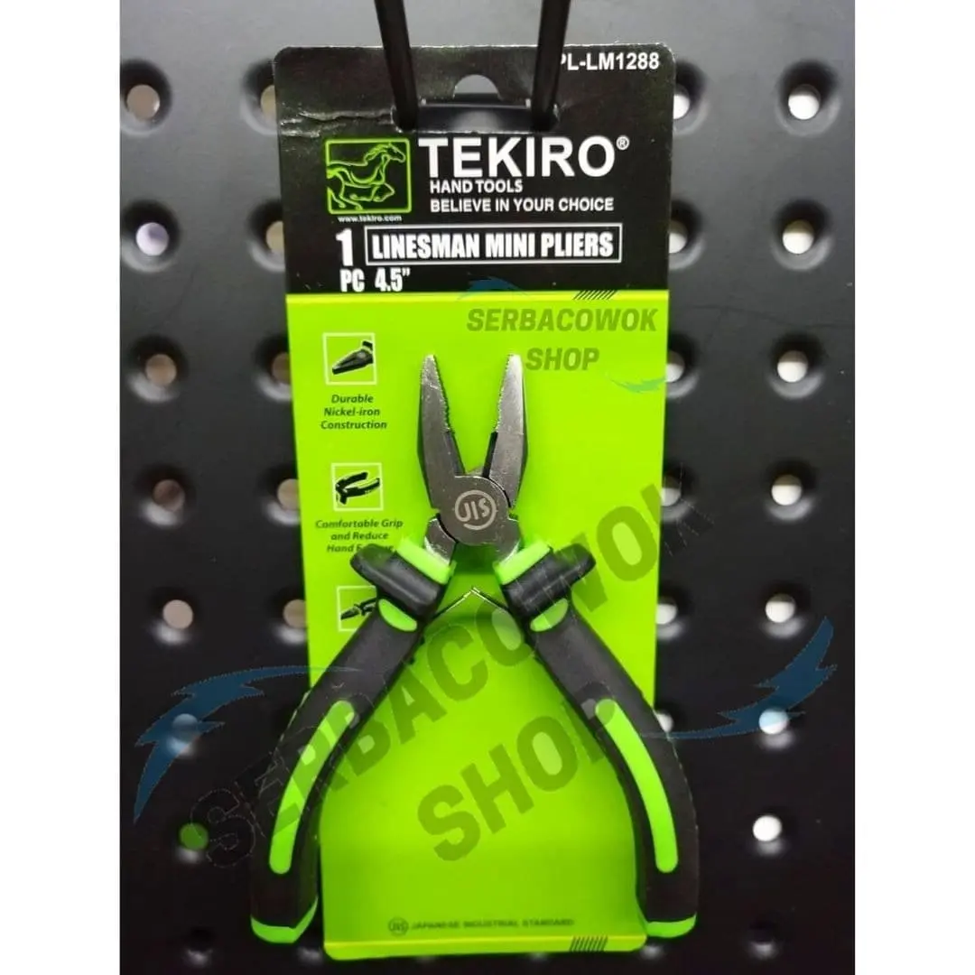 Tekiro Tang Kombinasi Mini Tekiro 4.5" Inch Tang Linesman Jepit