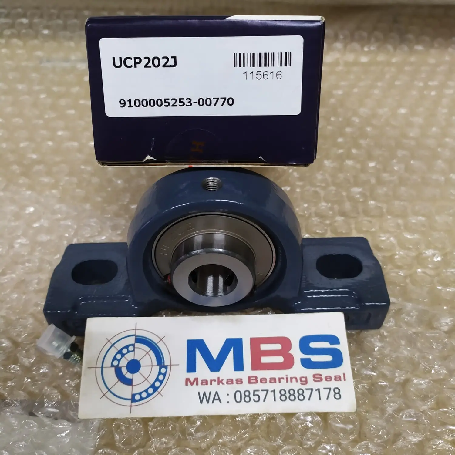 BEARING PILLOW BLOCK UCP 202 AS 15 MM FYH ASLI UCP202 15 MILI