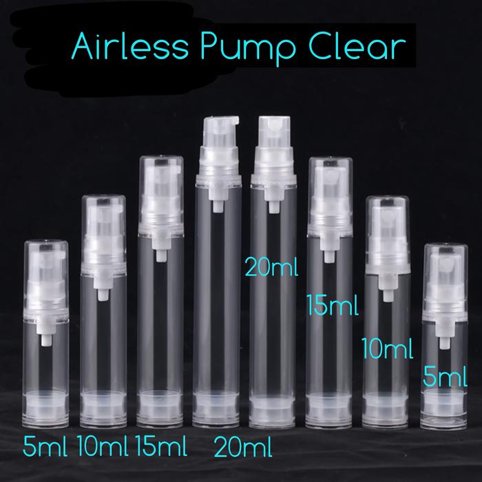 Gambar Botol Airless Pump 15ml Empty Airless Bottle 15 ml 15g 15gr 15gram dari etcassie shop Kota Administrasi Jakarta Barat Tokopedia