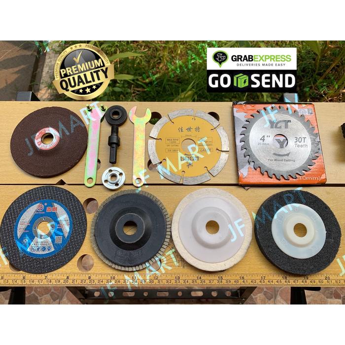 Promo Mata Gerinda Set 4 Inch + Arbor - Kab. Tangerang - JF Mart ...