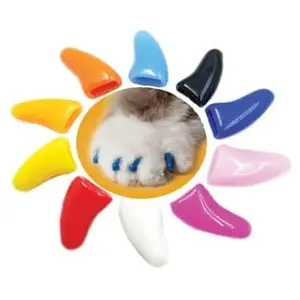 Pop Dog Nail Caps Kit Polos - Pelindung Kuku Anjing isi 20