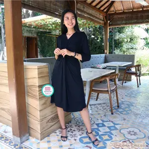 Dress Ibu Hamil Menyusui Pesta Theona Dress Modis Casual - DRO 975