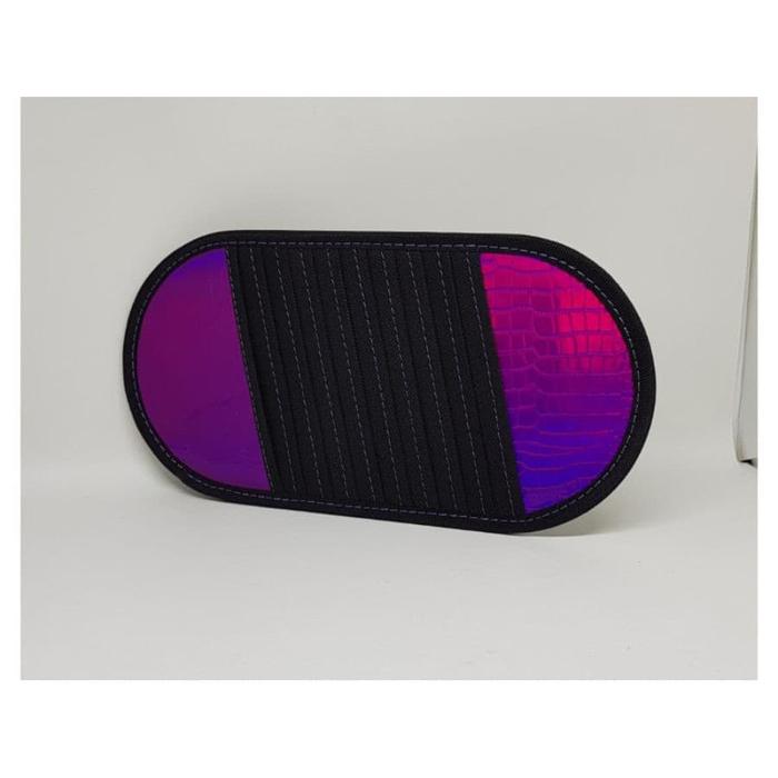 Gambar TECHNOZIO TEMPAT CD MOBIL OVAL WARNA UNGU CROCODILE PELANGI dari Technozio Store Kota Administrasi Jakarta Barat Tokopedia