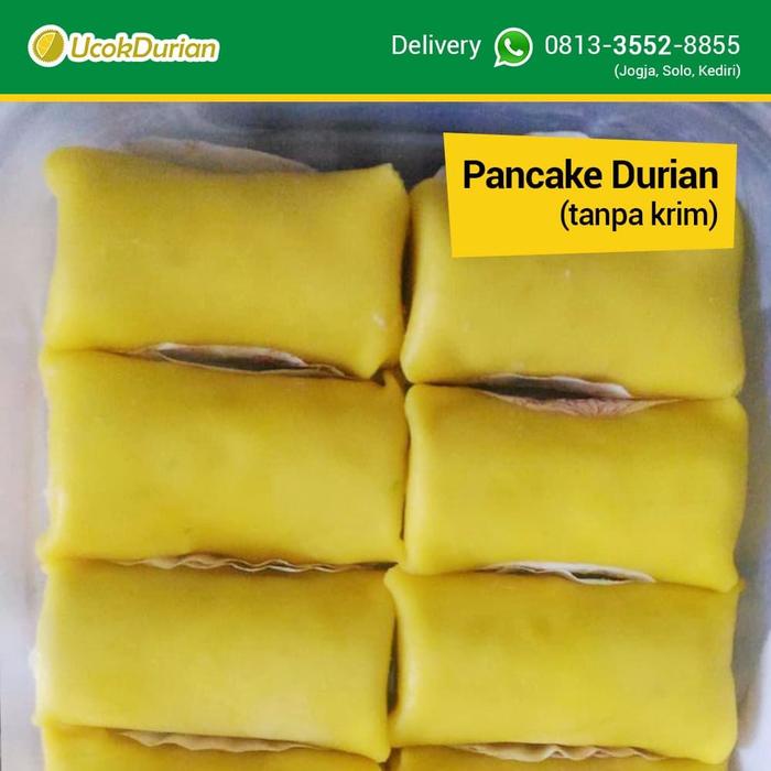 Gambar Pancake Durian Ucok Medan (Paket 1 box) dari Ucok Durian Jogja Kab. Sleman Tokopedia