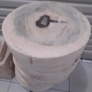 TALENAN kayu BESAR DAN TEBAL BULAT , 43-44CM ketebalan 10cm