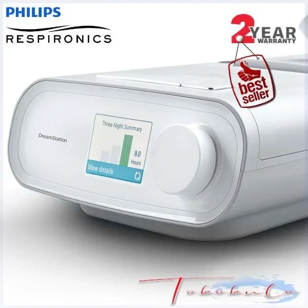 AUTO CPAP DreamStation PHILIPS + Humidifier + Free Wisp Mask
