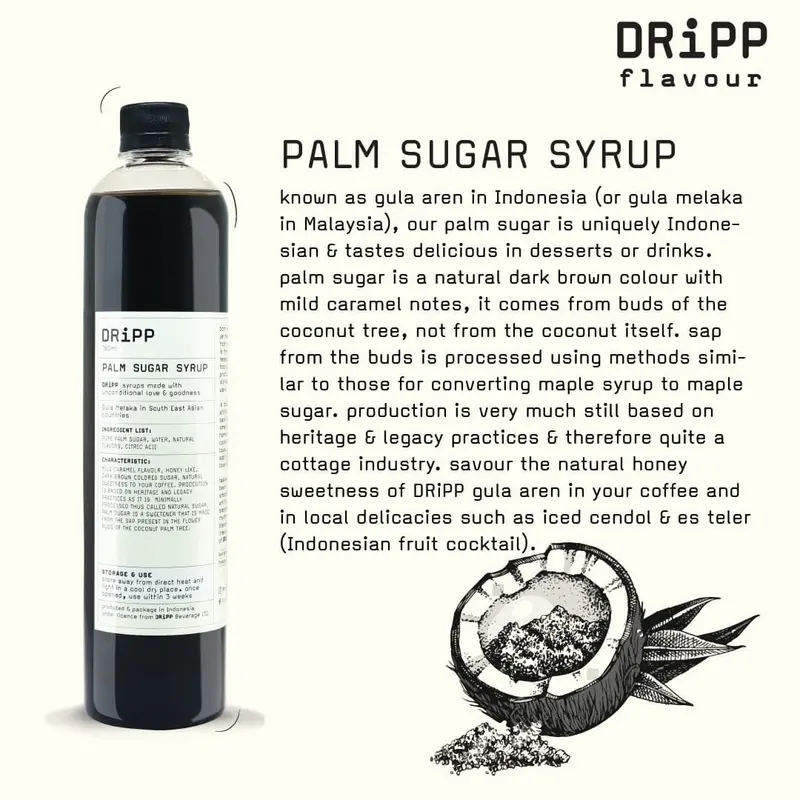 DRiPP Palm Sugar Syrup 3