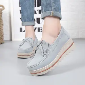 New Platform Gaya Korea Ukuran Besar Sepatu Wanita ukuran 35-42