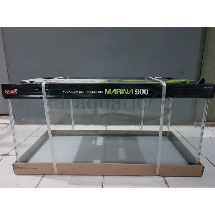 Gambar AQUARIUM GEX MARINA 900 UK. 90X45X45 CM AKUARIUM KACA dari ADRAQUATIC Kota Bandung Tokopedia