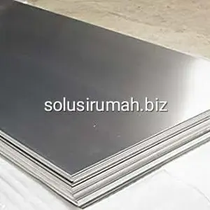 PLAT STAINLESS 0.4MM POTONGAN PER10CM LEMBARAN CUSTOM STEEL SHEET SS