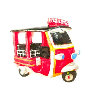 magnet kulkas thailand tuk tuk kendaraan khas thai