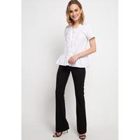 Gambar FAME Fashion Blouse 9221497 Putih - Putih, S dari FAME Official Kota Surabaya 4 Tokopedia