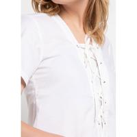 Gambar FAME Fashion Blouse 9221497 Putih - Putih, S dari FAME Official Kota Surabaya 3 Tokopedia