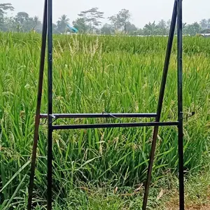 Stand Target 4 kaki Panahan penyangga penahan bantalan target memanah