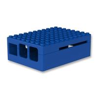 Gambar [WH-25] Multicomp cb pi-blox enclosure Case for Raspberry Pi 2B/3B/3B+ - Biru dari raftechbandung Kota Bandung 2 Tokopedia