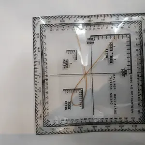 Protractor Alat Bantu Navigasi Penggaris Protaktor