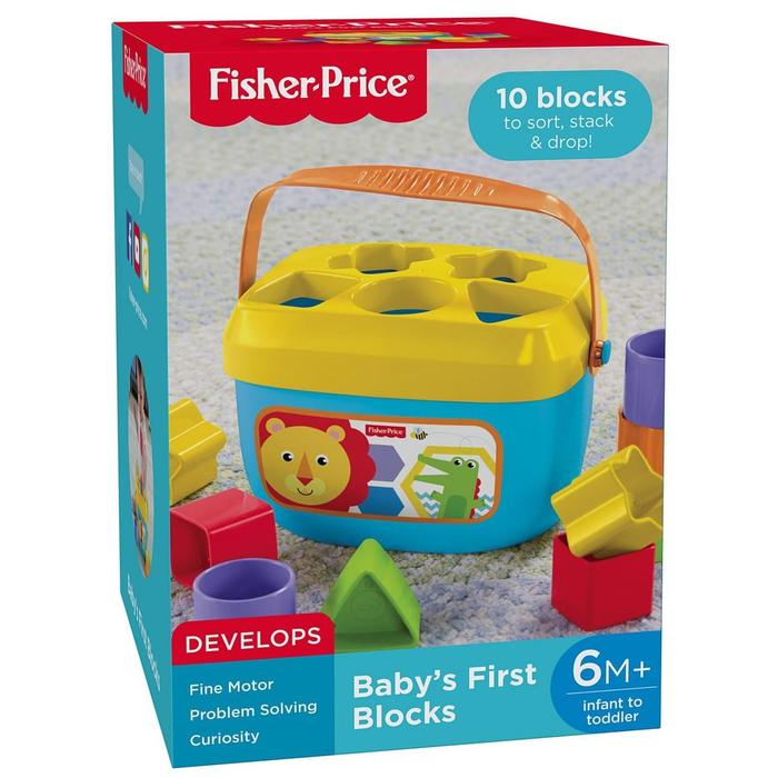 Gambar MATTEL, Fisher Price Baby's First Blocks dari Top Bricks & Toys Kab. Tangerang Tokopedia