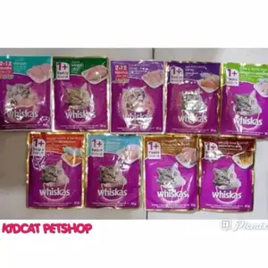 WHISKAS POUCH WETFOOD 85 GRAM /CATFOOD