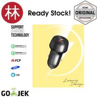 Gambar UNEED UCC401 Car Charger QuickRide 401 with Qualcomm Quick Charge 3.0 dari Liem Group Kota Administrasi Jakarta Barat 5 Tokopedia