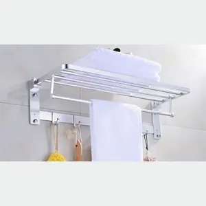 Gantungan handuk aluminium 5 baris || rak handuk aluminium 5 baris