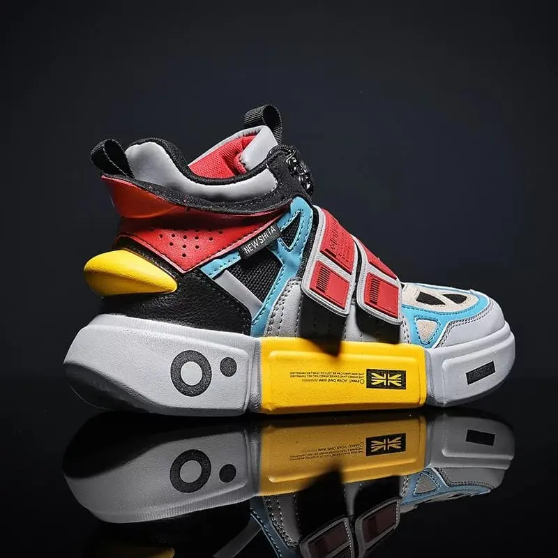 Trend Reflective Sport Shoes Brand Designer Sneakers Breathable