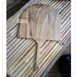 Spatula Pizza Kayu Jati Solid 35,5 x 70 x 1,3