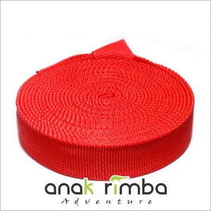 WEBBING TUBULAR L26 PERMETER, WEBBING PANJAT PENDIDIKAN LAPANGAN