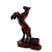 Gambar Miniatur Pajangan Patung Kuda Kerajinan Kayu Jati Asli dari Koleksi Nusantara-1 Kab. Karanganyar 1 Tokopedia