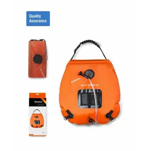 King Camp Solar Shower 20L Camping Bathing Water Bag Pemanas Air Surya