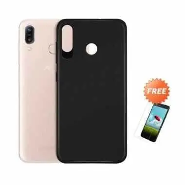 Slim Softcase Casing for Asus ZenFone Max Pro M1 ZB602KL - Hitam Solid