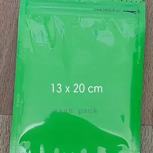 Standing pouch kombinasi 13x20 per pcs | Hijau