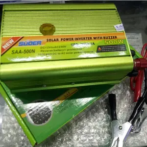 Solar Power Inverter 500 Watt SUOER SAA-500N With Buzzer Bagus