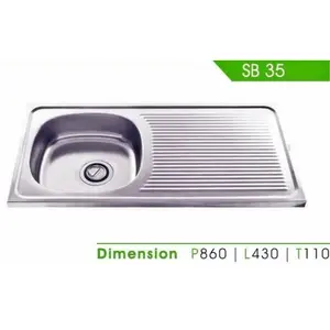 KITCHEN SINK BAK CUCI PIRING DAPUR ROYAL SB 35