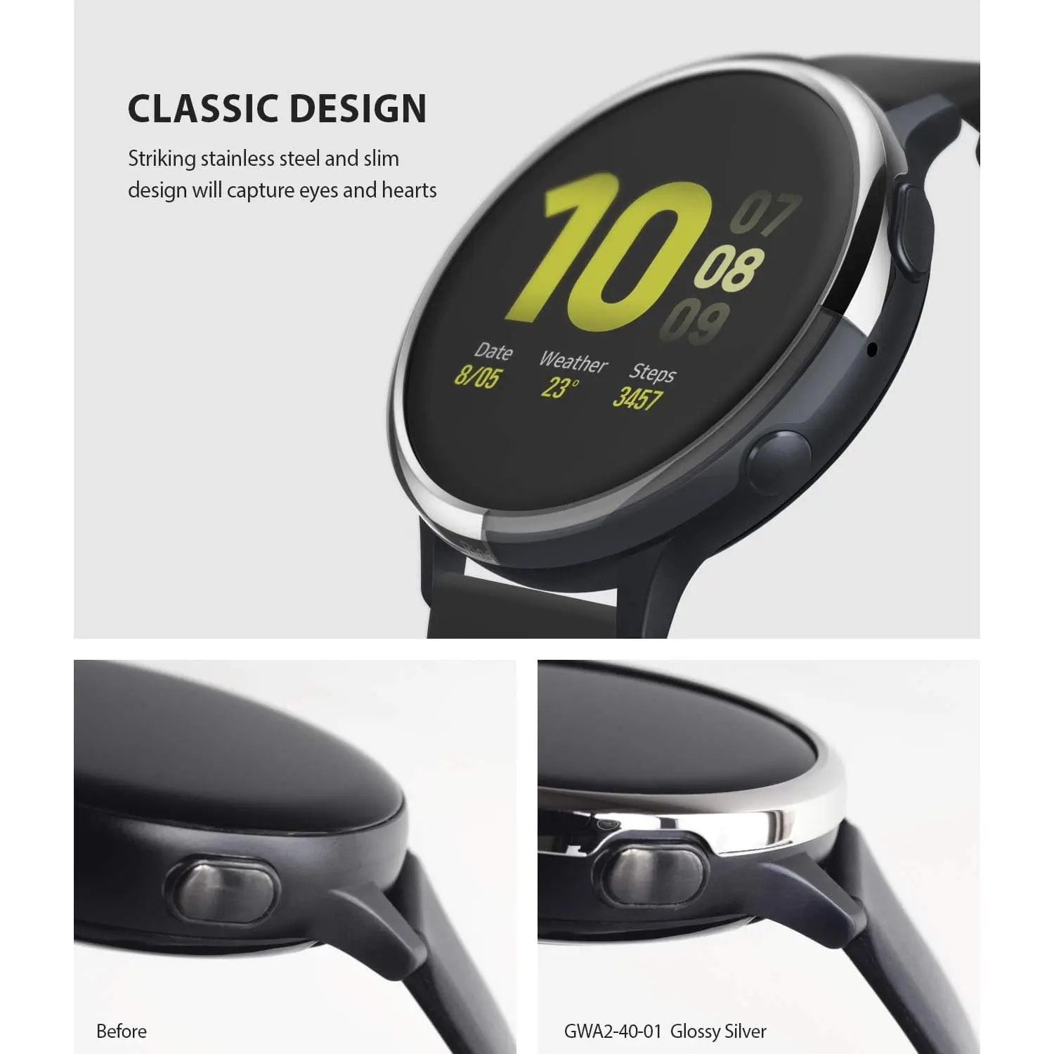 RINGKE BEZEL STYLING GALAXY ACTIVE WATCH 2 40MM 2019 ORIGINAL COVER
