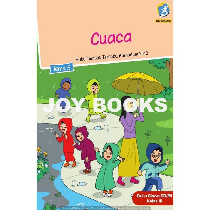 Jual BUKU TEMATIK SD KELAS 3 TEMA 1 2 3 4 5 6 7 8 REVISI 2018 - Kota ...