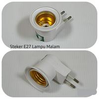 Gambar Steker Fitting Lampu Malam E27 dari CV. Sumber Cahaya Baru Kota Administrasi Jakarta Barat 1 Tokopedia