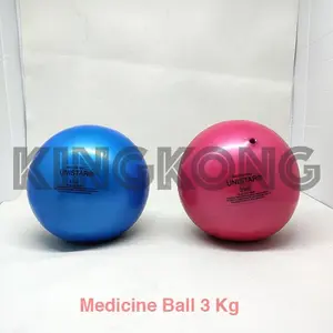 Gym Ball Unistar 3 kg Bola Fitness Medicine Body Sculpture