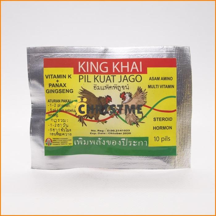 Gambar King Khai - Pil kuat ayam jago dari Christme Kab. Semarang Tokopedia