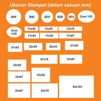 Promo Cetak Stempel Flash| Stample Flash 1 Warna - Satu Warna, BESAR ...