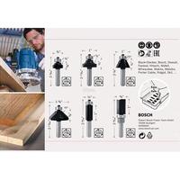 Gambar Bosch Mata Ruter Set / Router Bit Set 6 Pcs (470) dari Drill&Co Kota Administrasi Jakarta Barat 3 Tokopedia