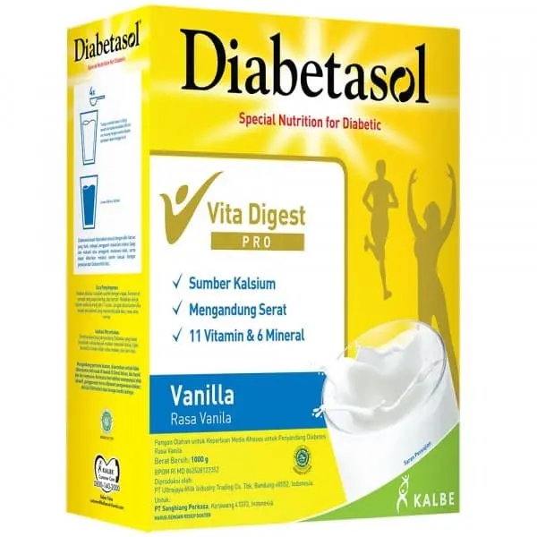 Diabetasol Vanilla 2x500gr