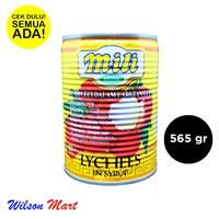 Gambar MILI BRAND LYCHEE BUAH LECI DALAM LARUTAN GULA 565 GRAM dari Wilson Mart Kota Administrasi Jakarta Barat 1 Tokopedia