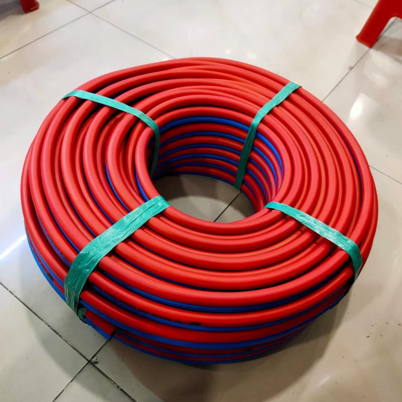 Selang las double oksigen LPG / twin welding hose meteran OXYGEN LPG 3