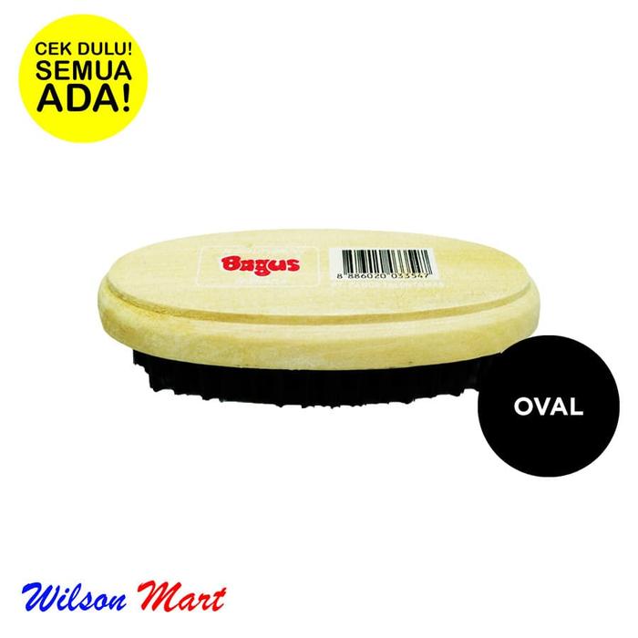 Gambar BAGUS SIKAT SEPATU OVAL dari Wilson Mart Kota Administrasi Jakarta Barat Tokopedia