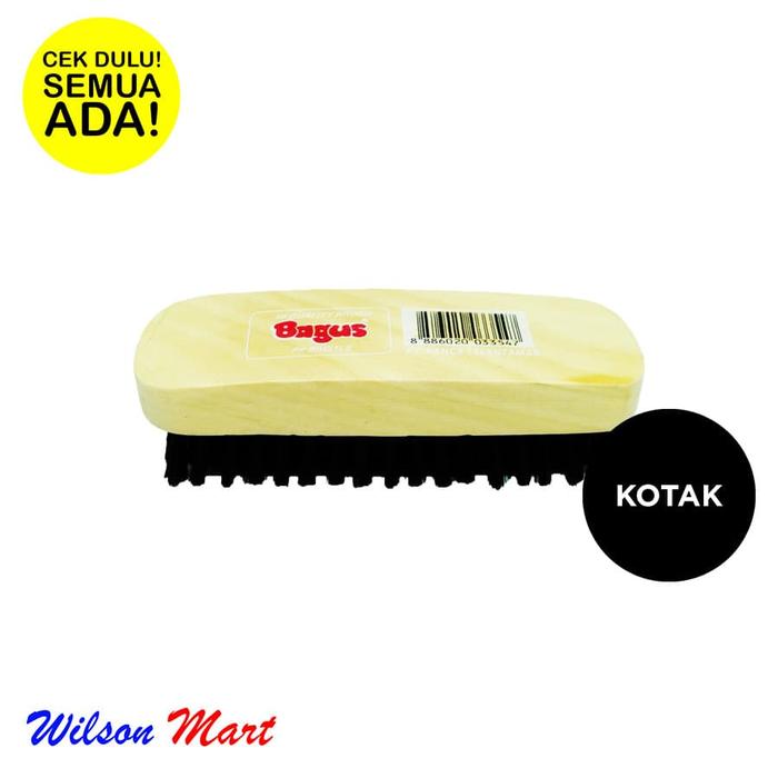Gambar BAGUS SIKAT SEPATU KOTAK dari Wilson Mart Kota Administrasi Jakarta Barat Tokopedia