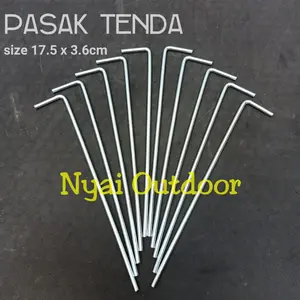 pasak tenda camping besi