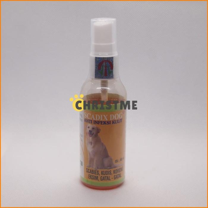 Gambar SCADIX Dog 60 ml , Scabies,kudis,eksim,koreng,gatal2 pada Anjing dari Christme Kab. Semarang Tokopedia